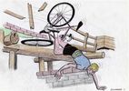 v&eacute;lo humour