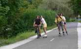 roller sur piste
