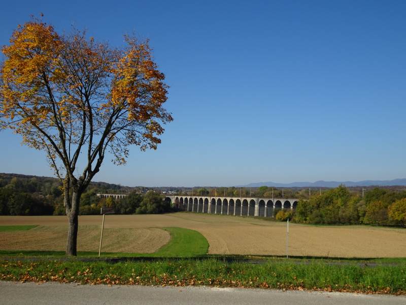 Le viaduc de Dannemarie