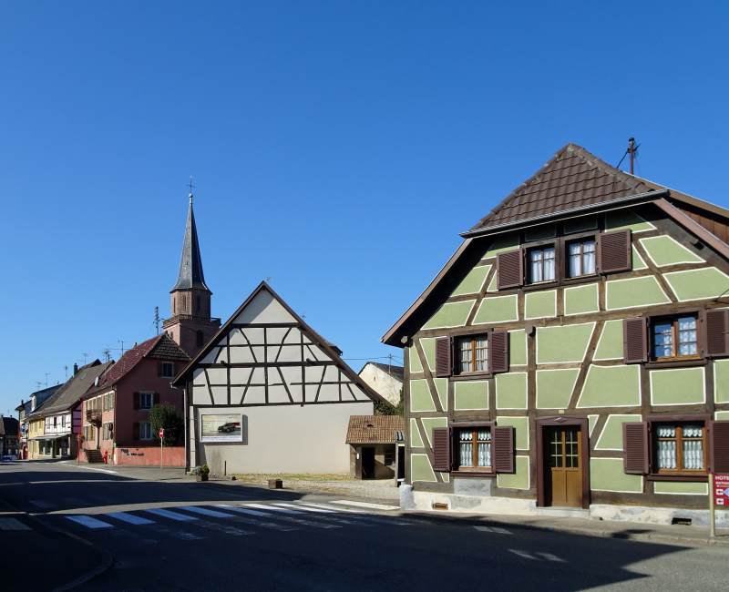 Dannemarie, centre