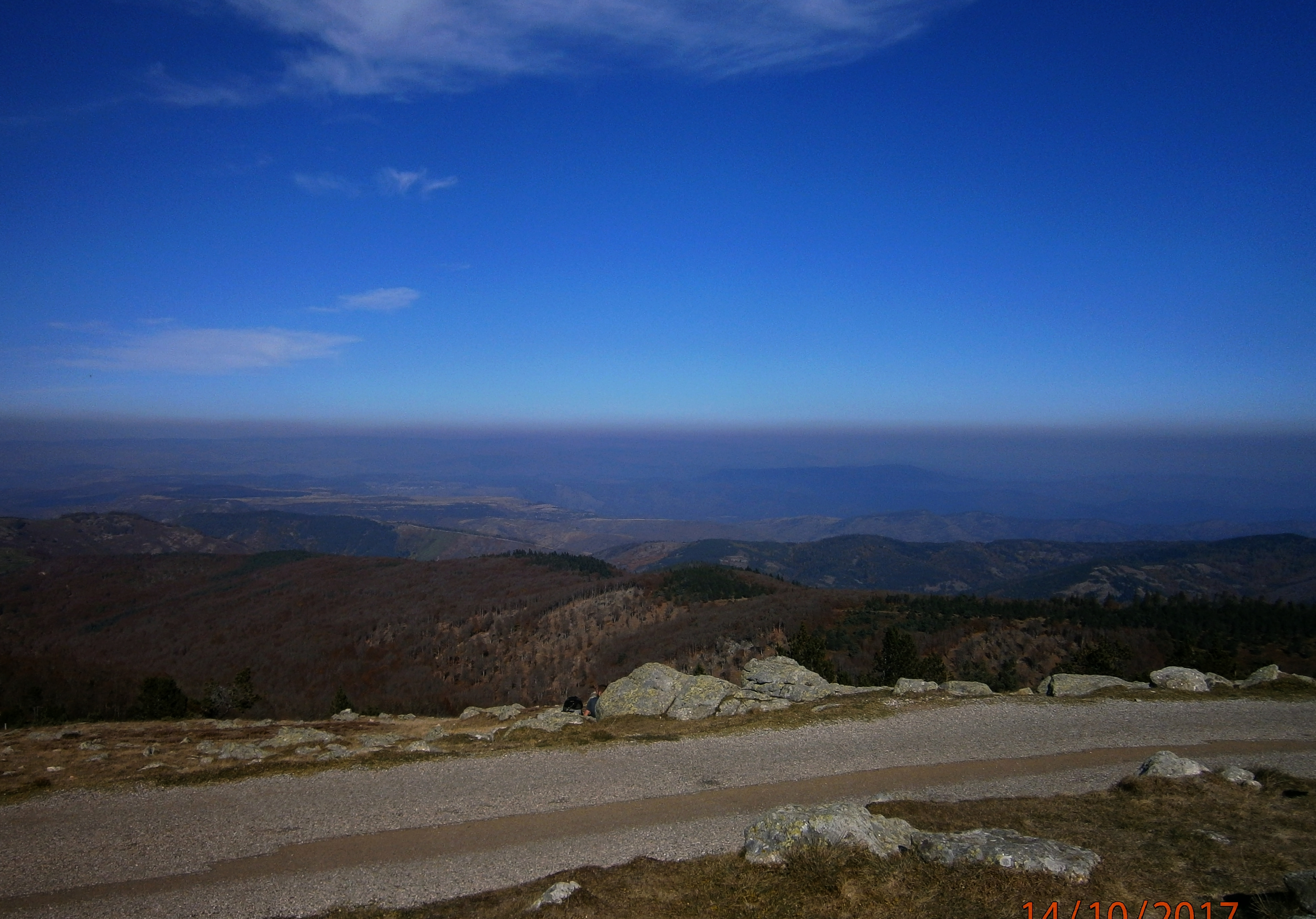 Pas question de voir le Mont Lozère