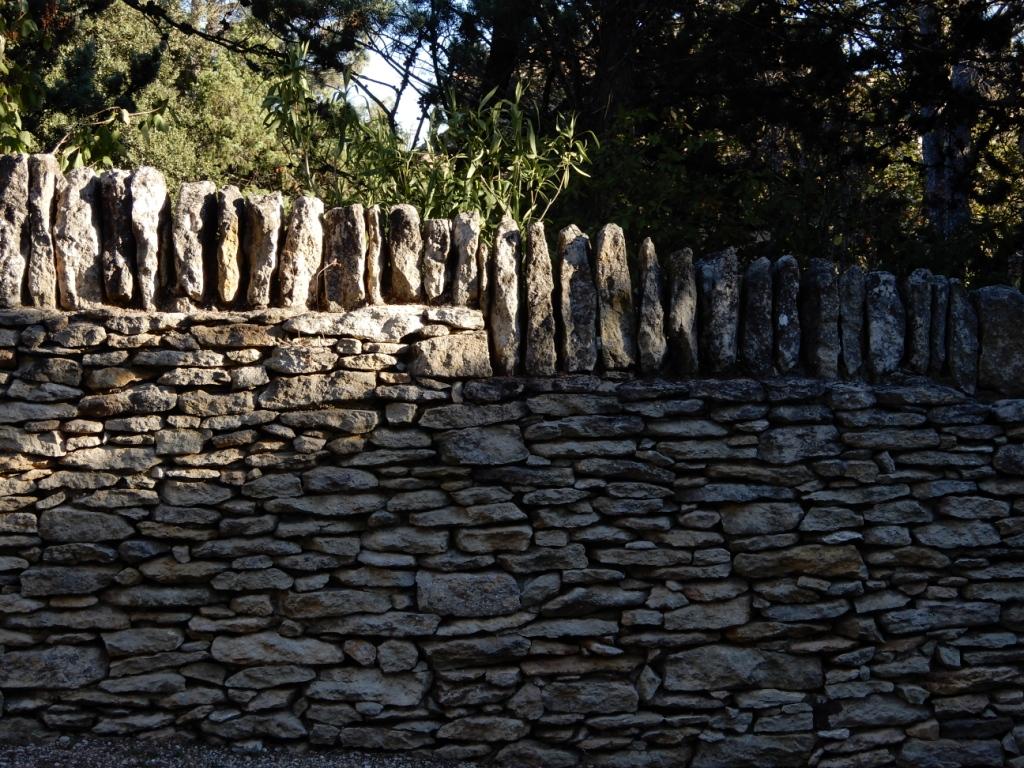 murs typiques de la région