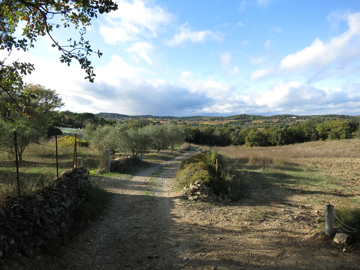 En arrivant sur Murviel-les-Montpellier