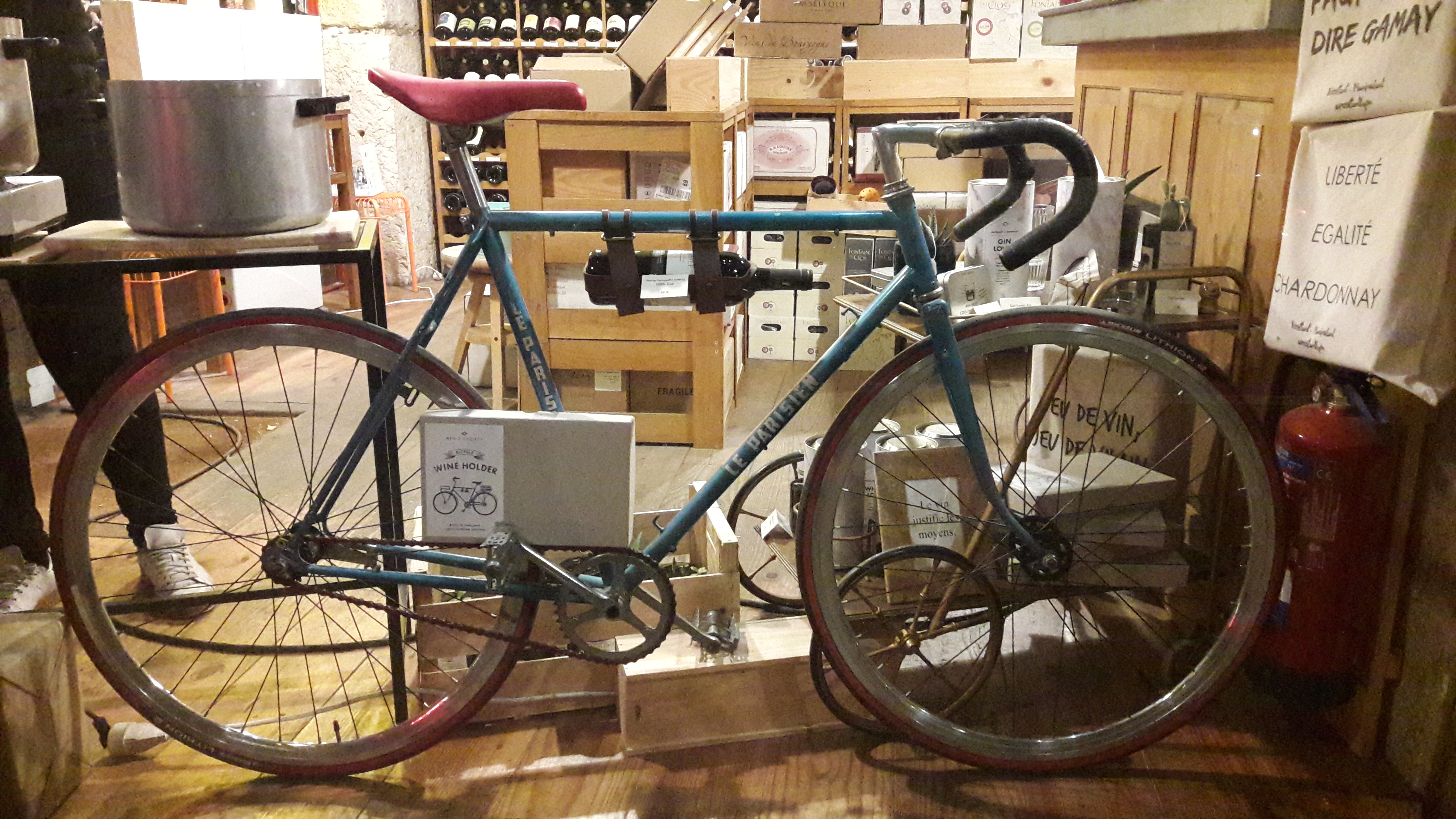 Vélo caviste Lyon