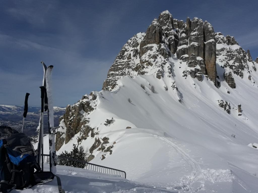 Grand beau la veille : Sommet de Réallon, Aiguilles de Chabrières