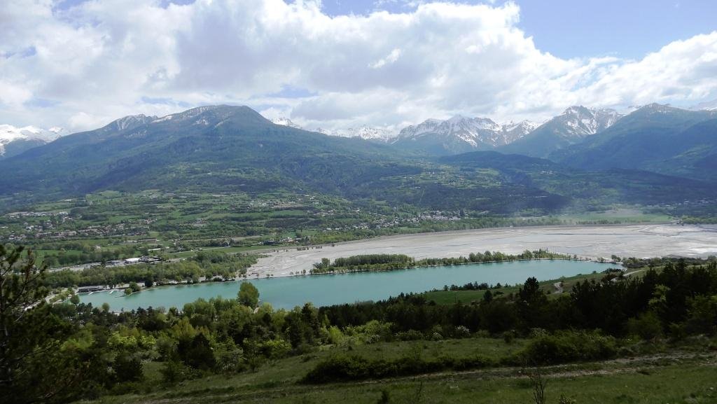 Plan d'eau d'Embrun, Lac de Serre-Ponçon bien sec !