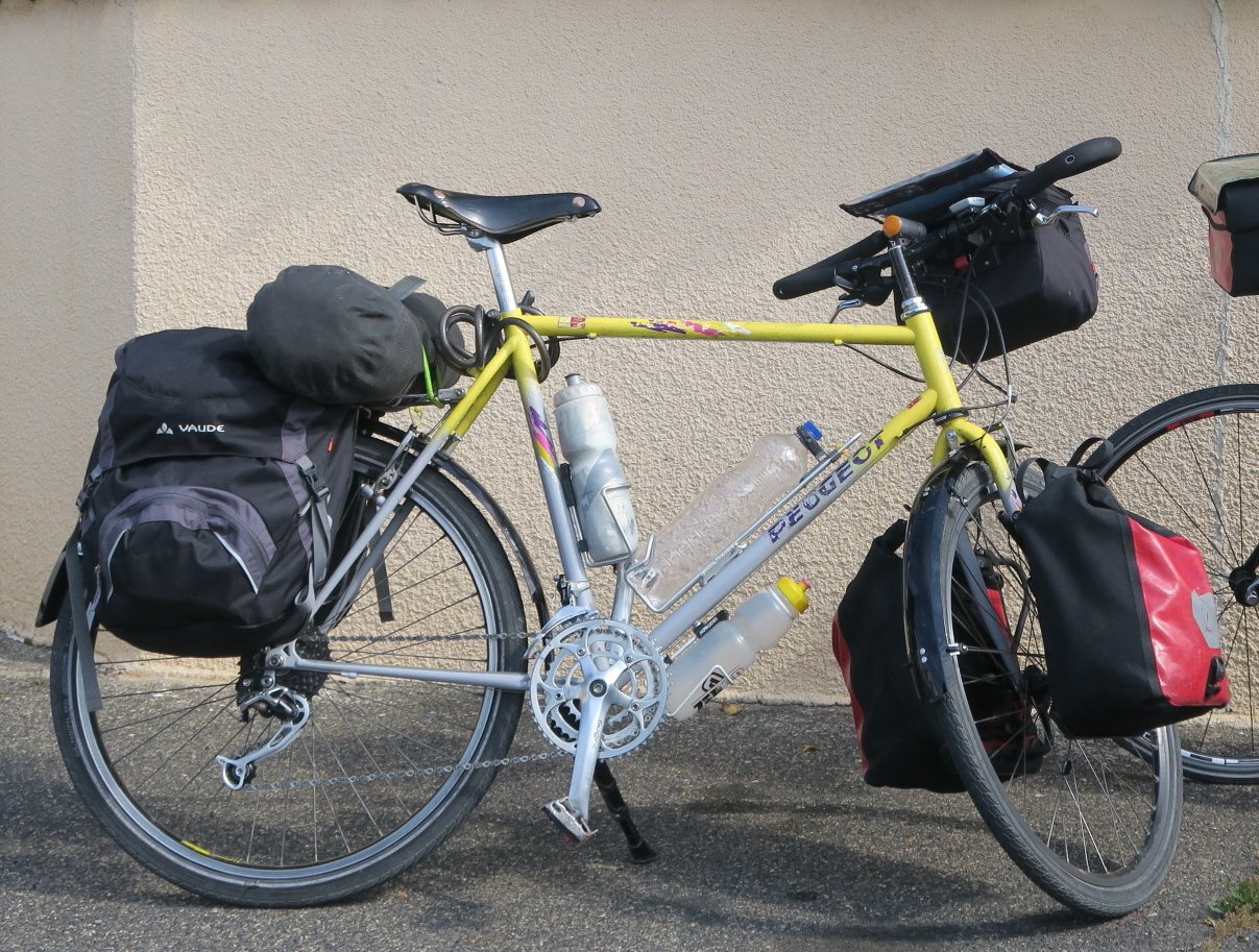 VTT paré pour 3 jours en cyclo-camping en autonomie (à 2)