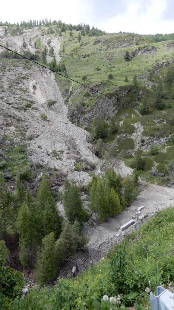 route intégralement disparue