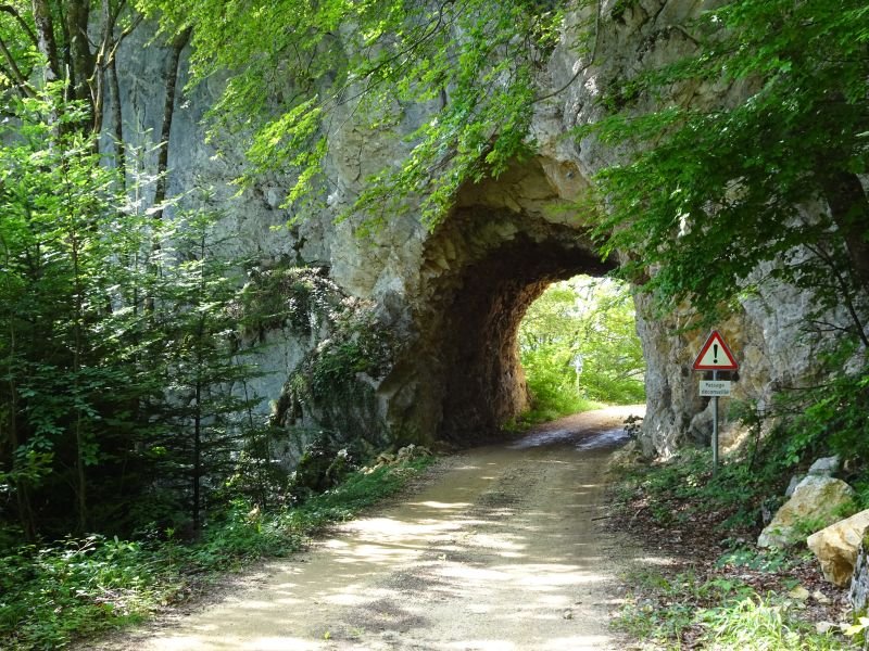 Le tunnel...