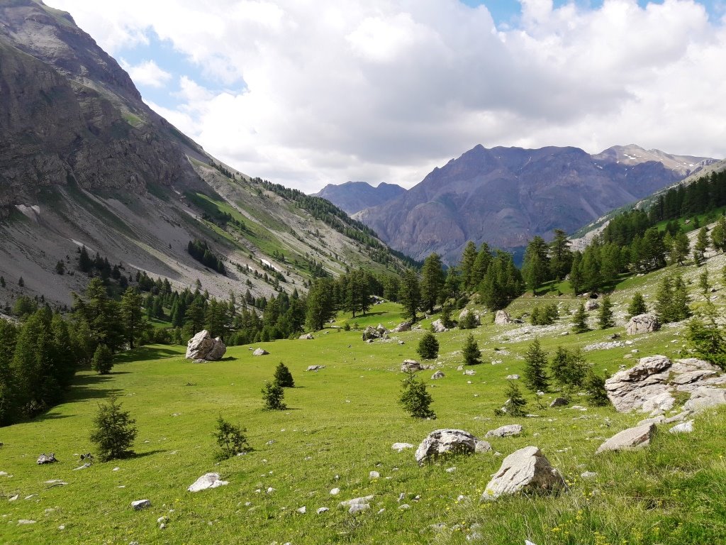 Descente sur l'Ubaye