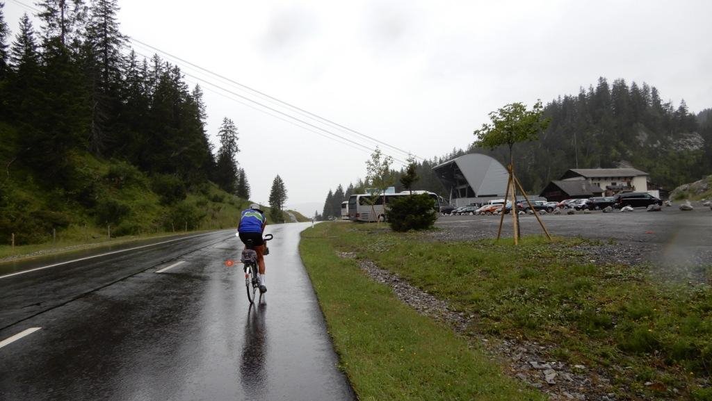 Arrivée au col du Pillon