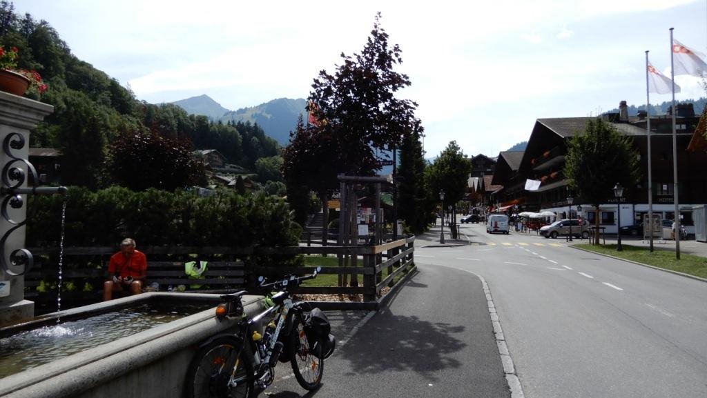 ...J'ai mangé à Gstaad !!