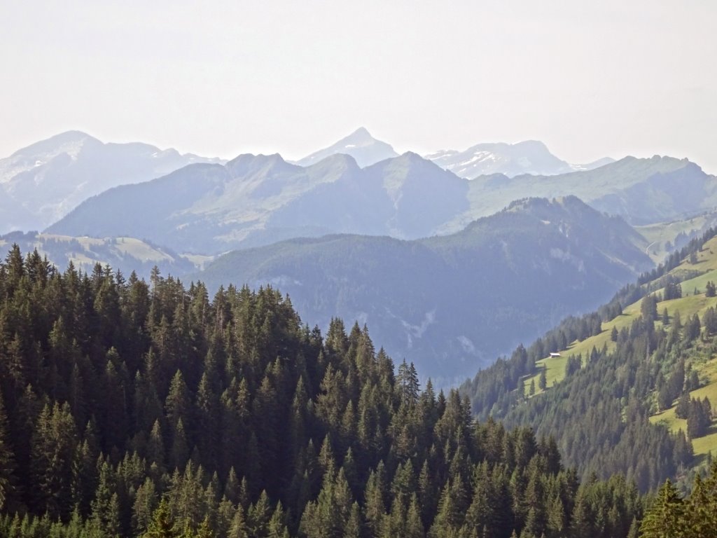 Descente sur Gstaad