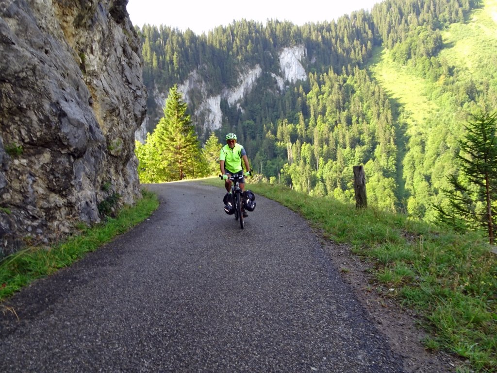 Descente sous Lac Hongrin