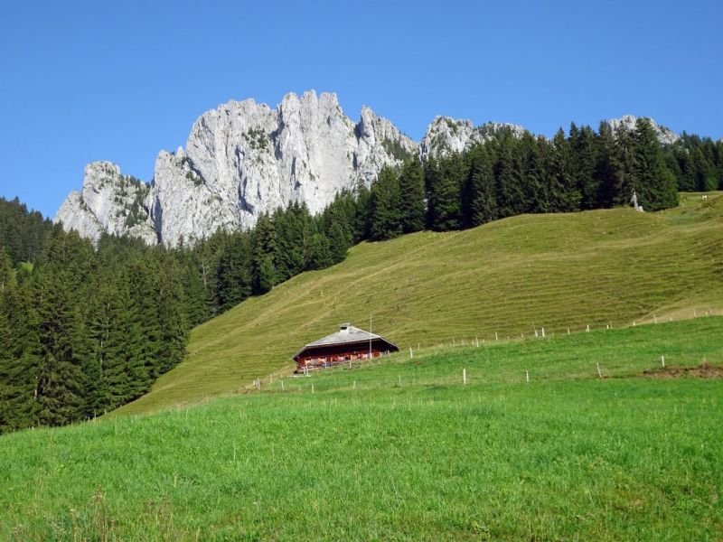 Montée ves Abländschen