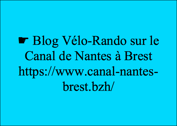 Accès aux ressources collectées lors de notre parcours de 740 km sur le canal de Nantes à Brest