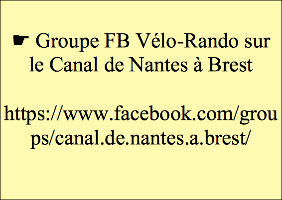 Accès aux ressources collectées lors de notre parcours de 740 km sur le canal de Nantes à Brest