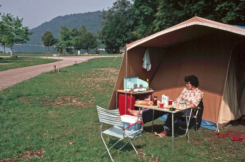 Lac de Chalain, 1974