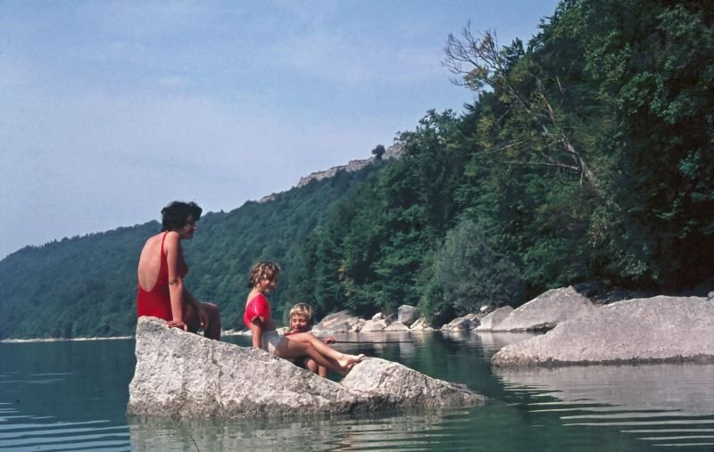 Lac de Chalain, 1974