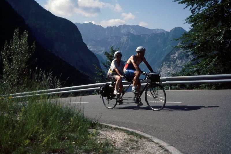 Dans le col de Vrsc