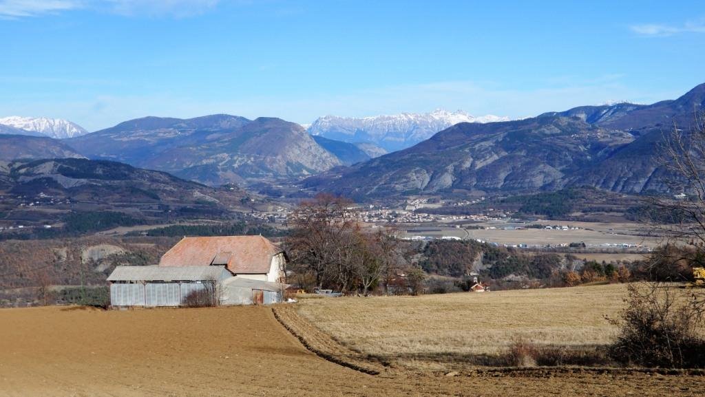 Descente sur Tallard