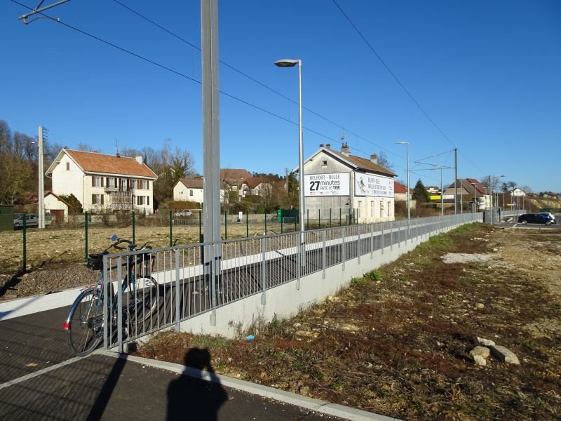 Gare de Morvillars aujourd'hui