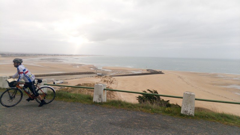 La plage de Carteret