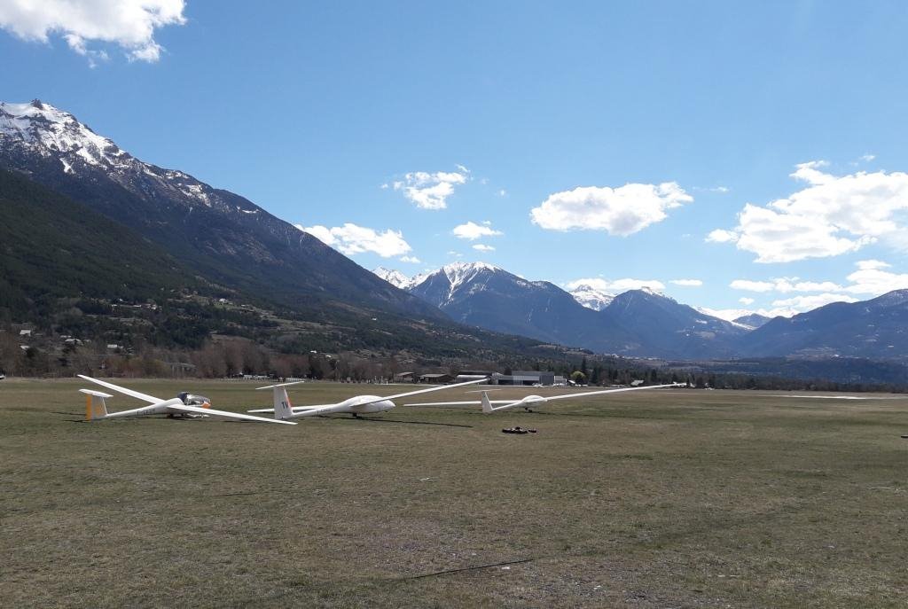 Les Planeurs de Saint Crepin se préparent