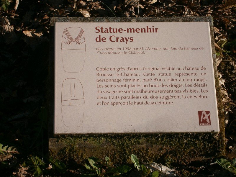 Au passage un vestige venu du fond des ages.