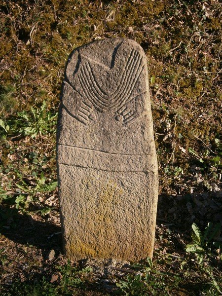 La statue menhir de Crays.