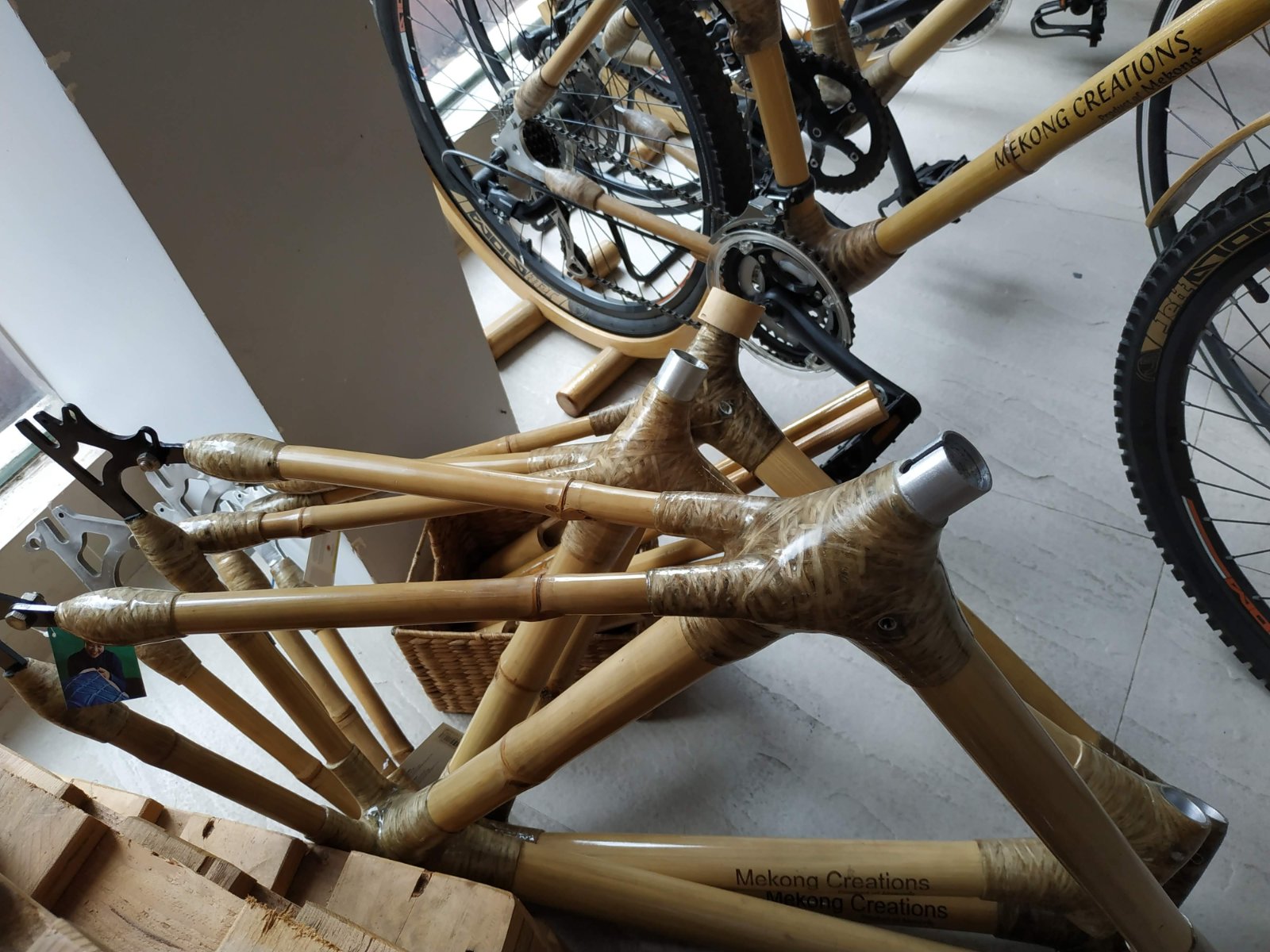 Bamboo bike