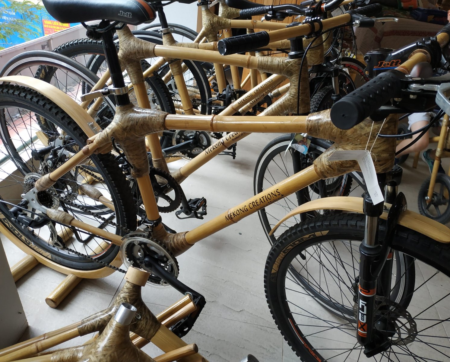Bamboo bike