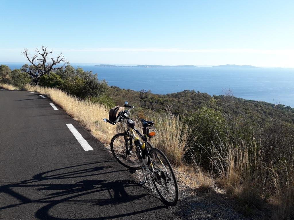 sur les Crêtes du Canadel....