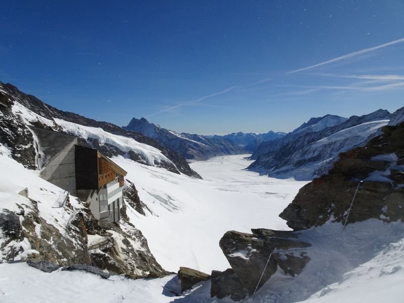 Le grand glacier d'Aletsch