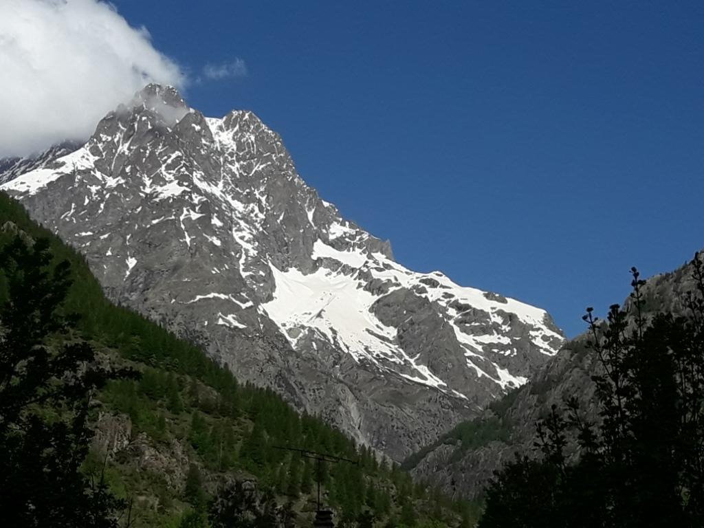 Face au Mont Pelvoux