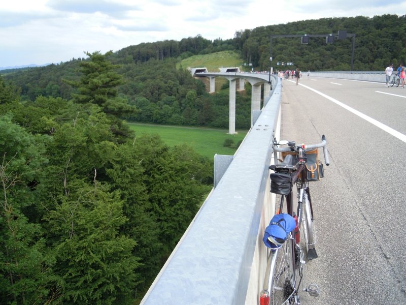 Journées portes ouvertes, sur le viaduc