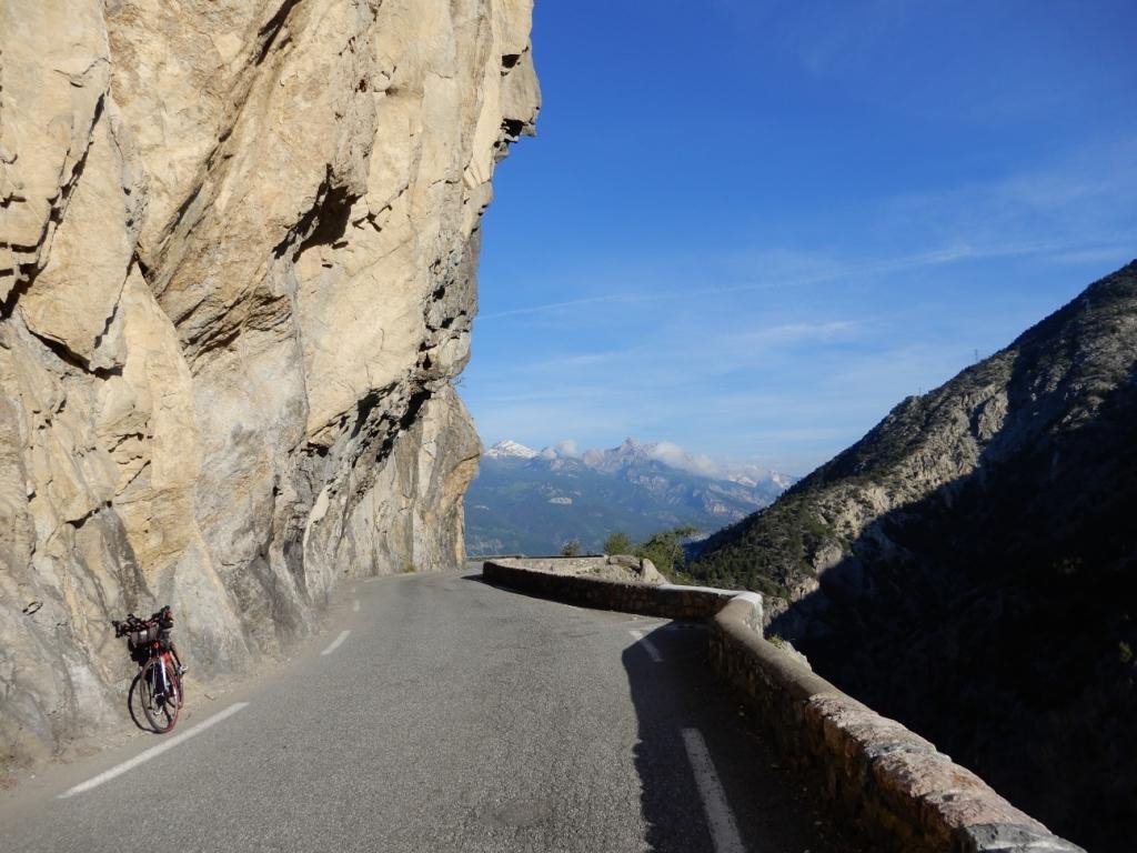 Entrée dans les Gorges du Guil
