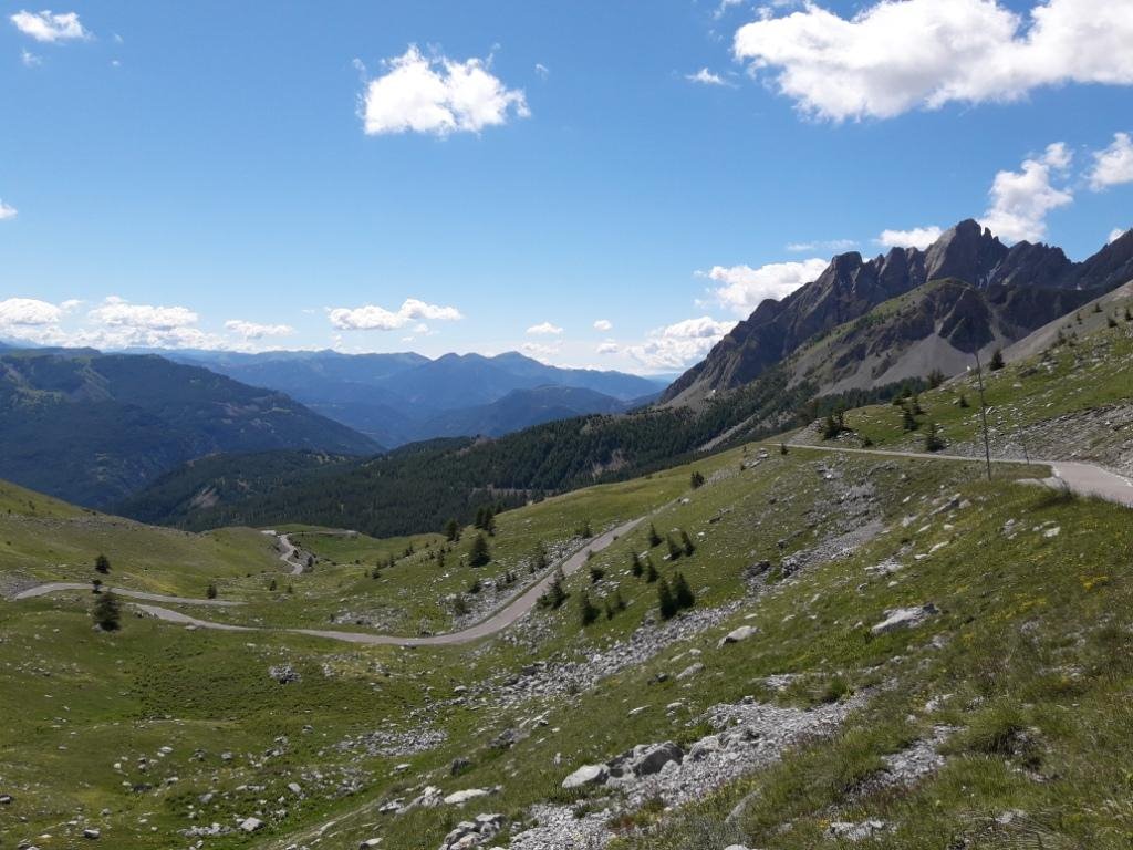 Descente vers la Vallée du Var