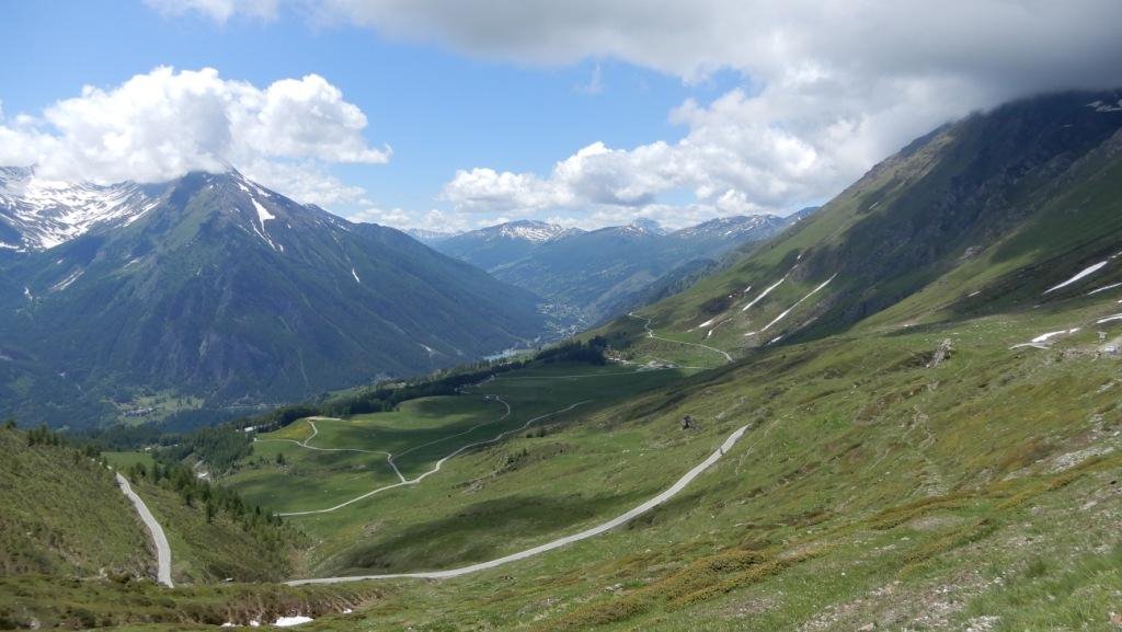 Pian dell Alpe depuis le Col de Finestre