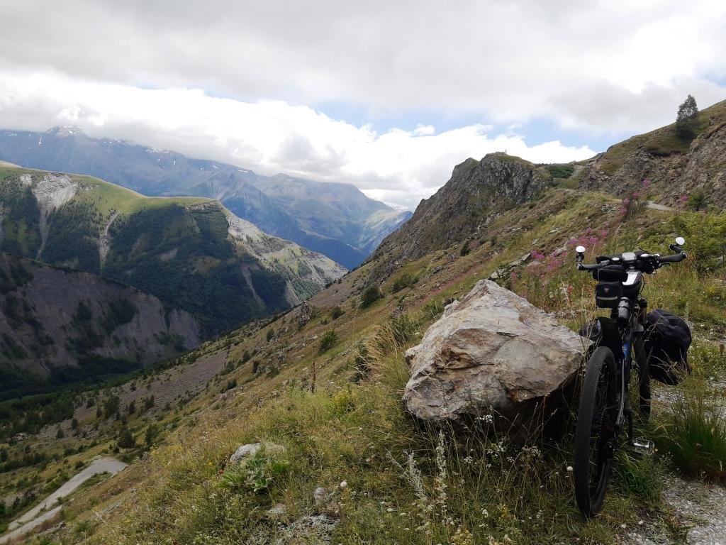 Col de Sarenne en vue
