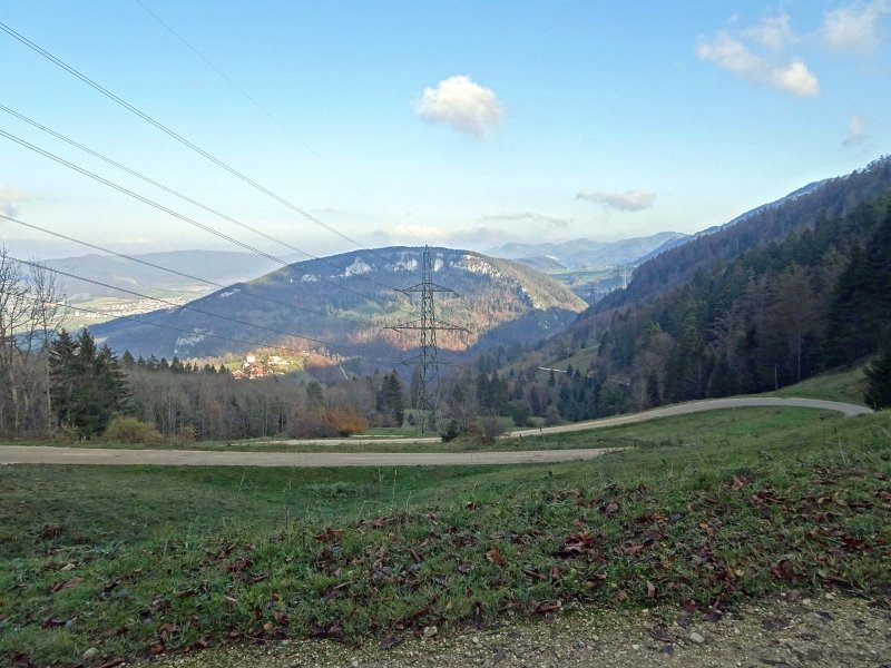 Le village apparaît...