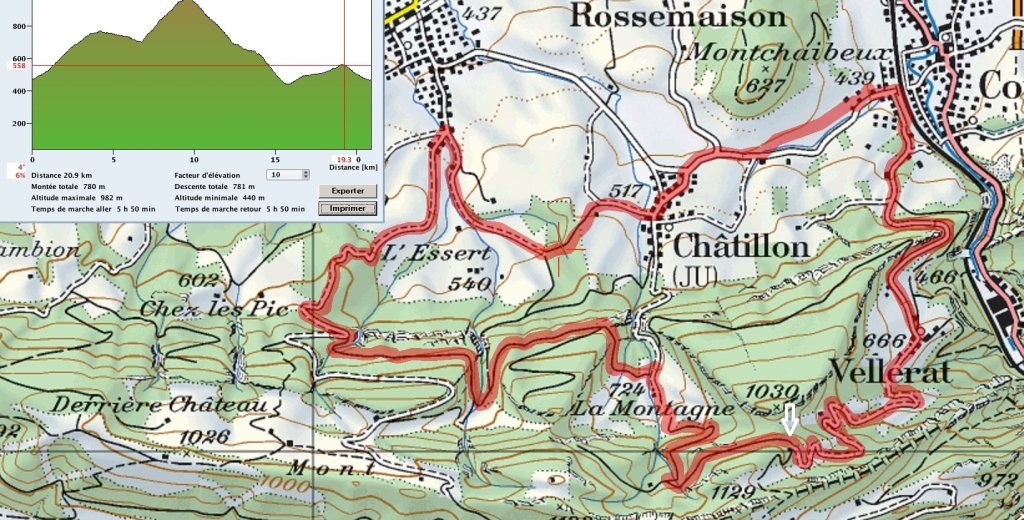 Le parcours