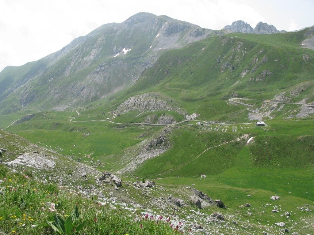 Magigique montée Colle Faunière, versant Demonte.