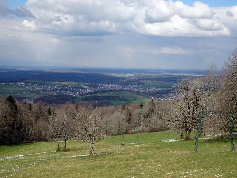 Col d Montvoie : vue sur Porrentruy