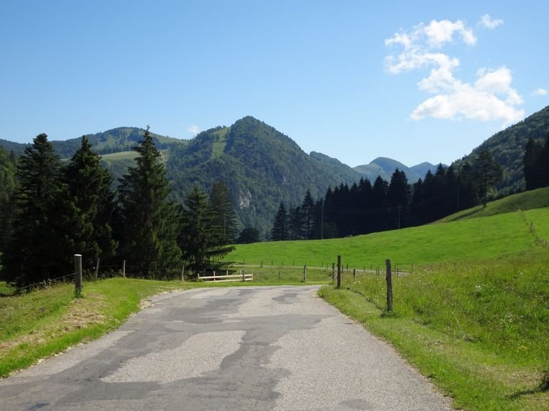 Au col du Béclet (795m)