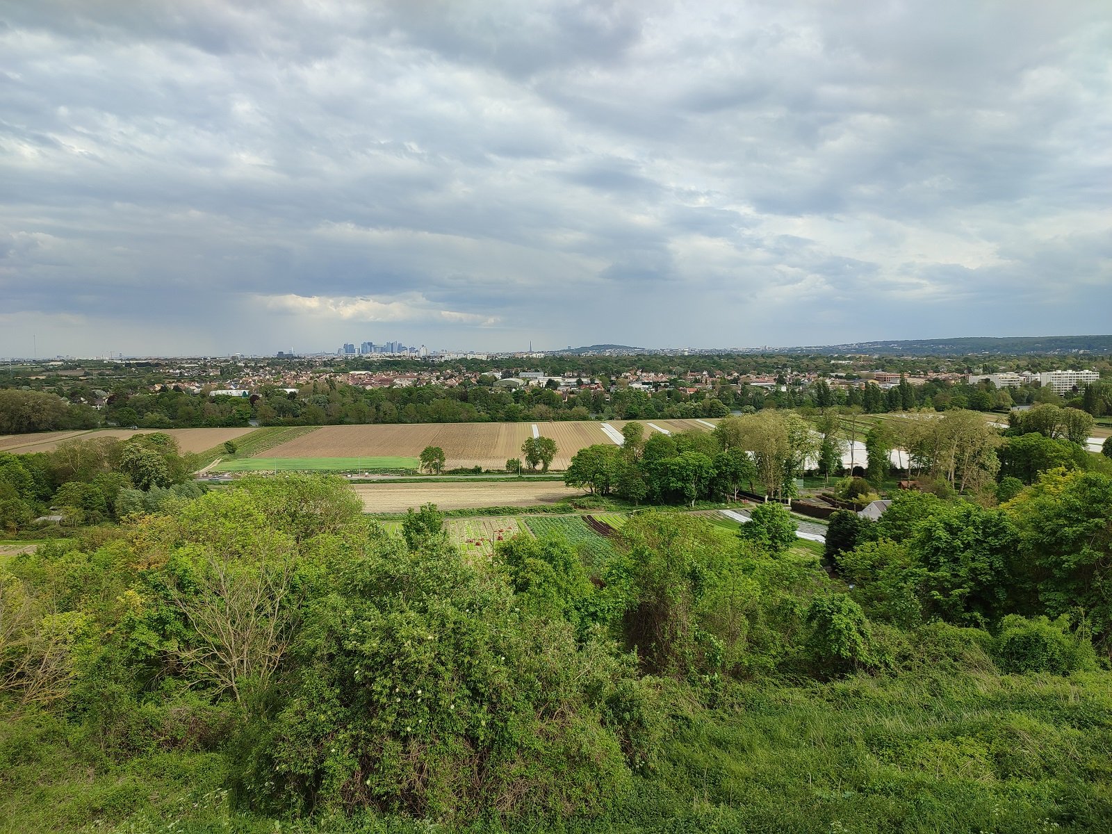Vue depuis la terrasse