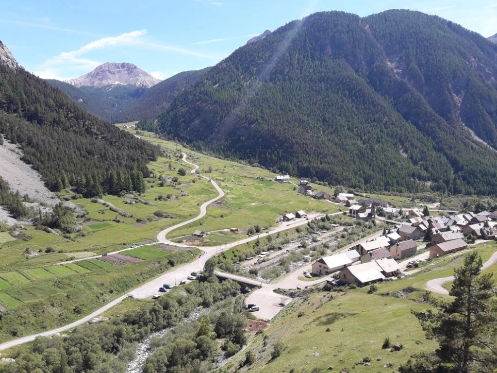 Cervières et route de l'Izoard