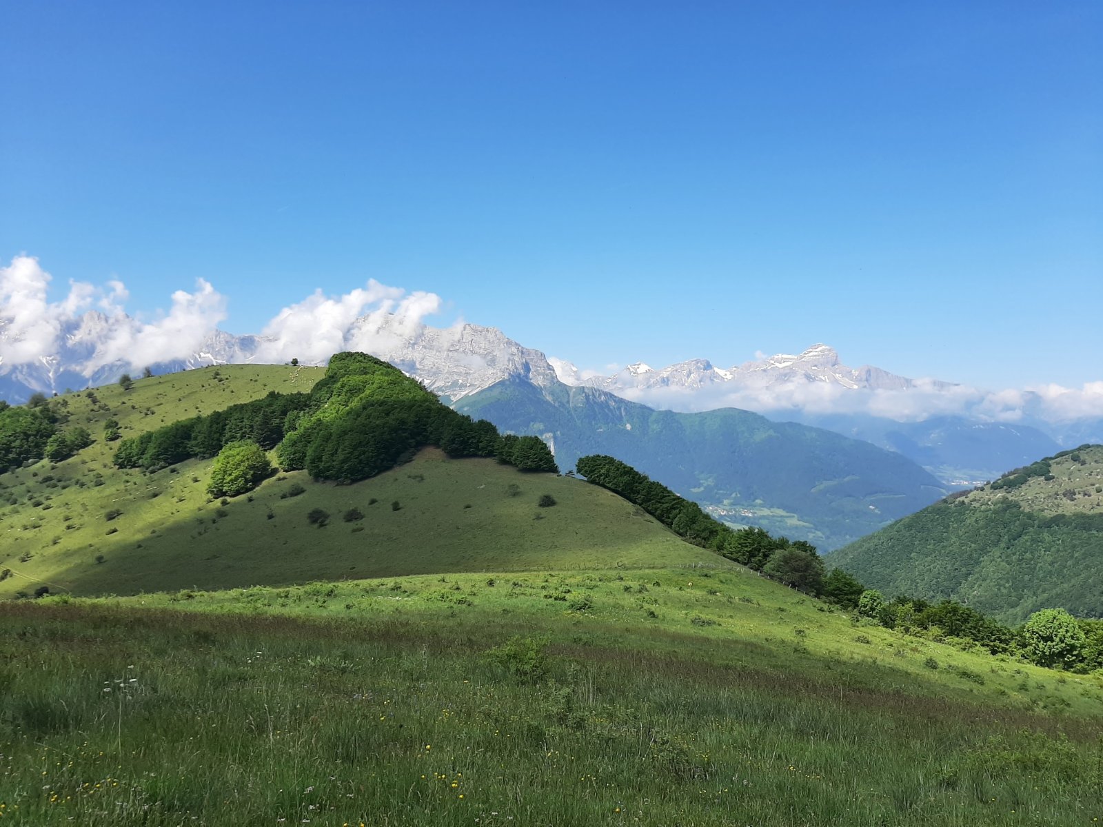 Vue du col de l'Esparcelet