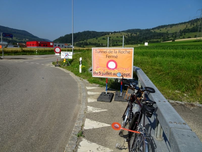 Route fermée...