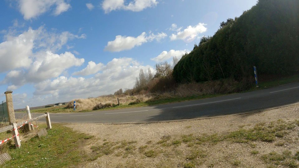 Fin de piste cyclable